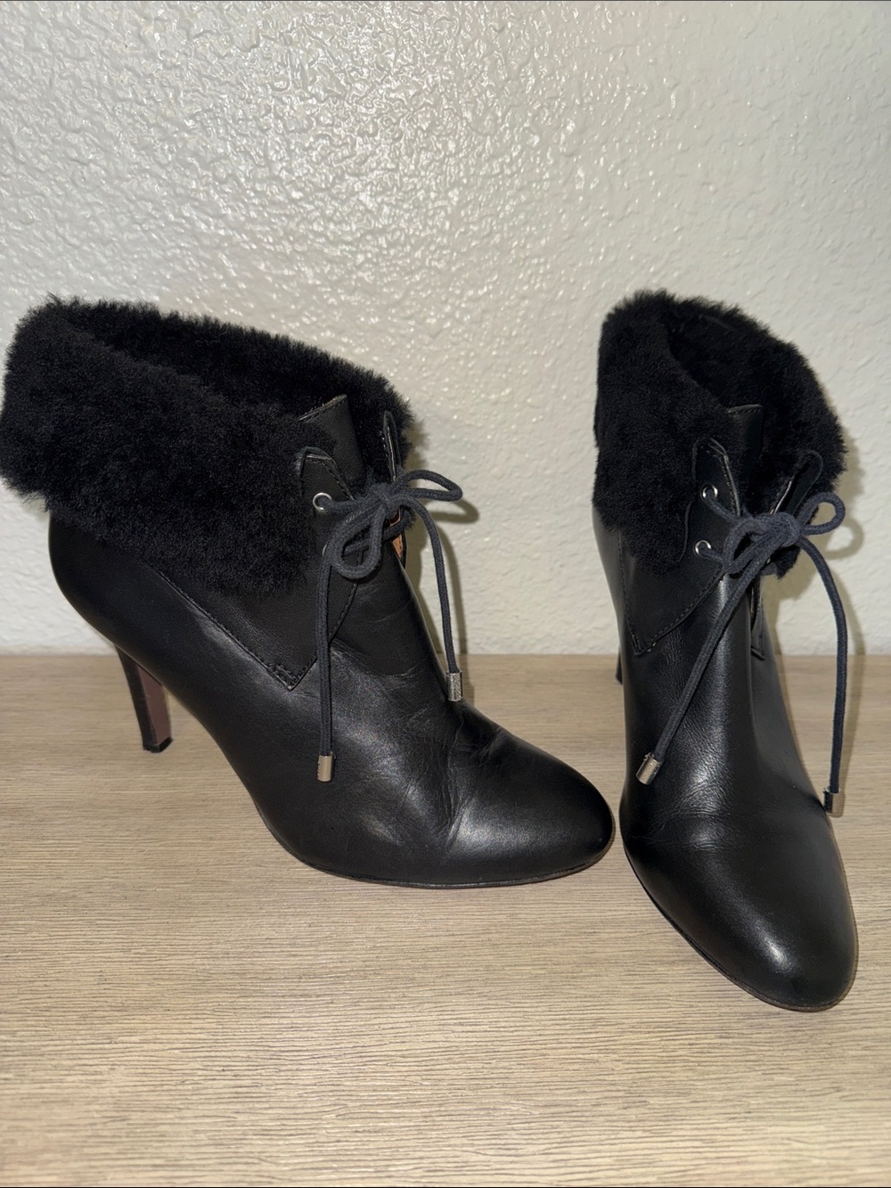 Coach Malia Shearling Booties vintage 2012